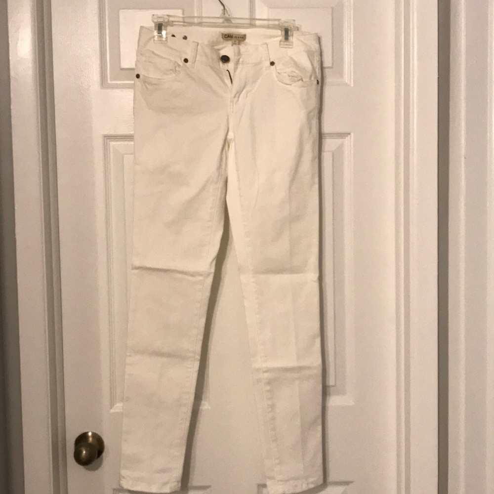 White CAbi jeans